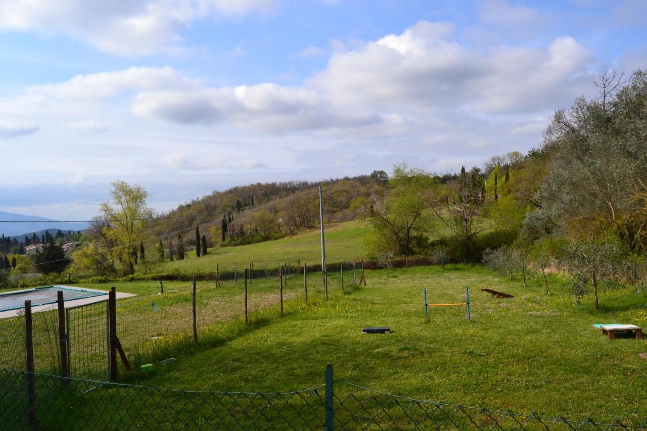 B And B Piccolo Ulivo Ranch Capolona Exterior photo